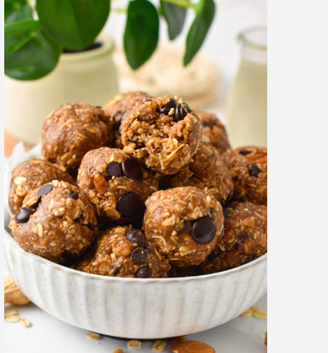 Energy balls με φυστικοβούτυρο και βρώμη