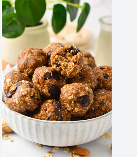 Energy balls με φυστικοβούτυρο και βρώμη