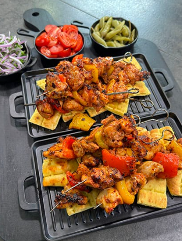 Κοτόπουλο σουβλάκι στην Air Fryer