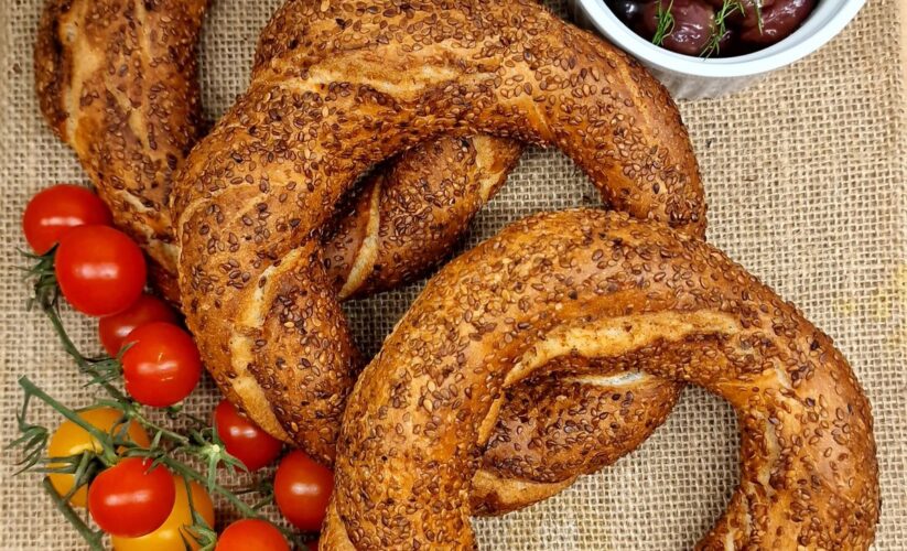 Bagels με ελιές χωρίς γλουτένη