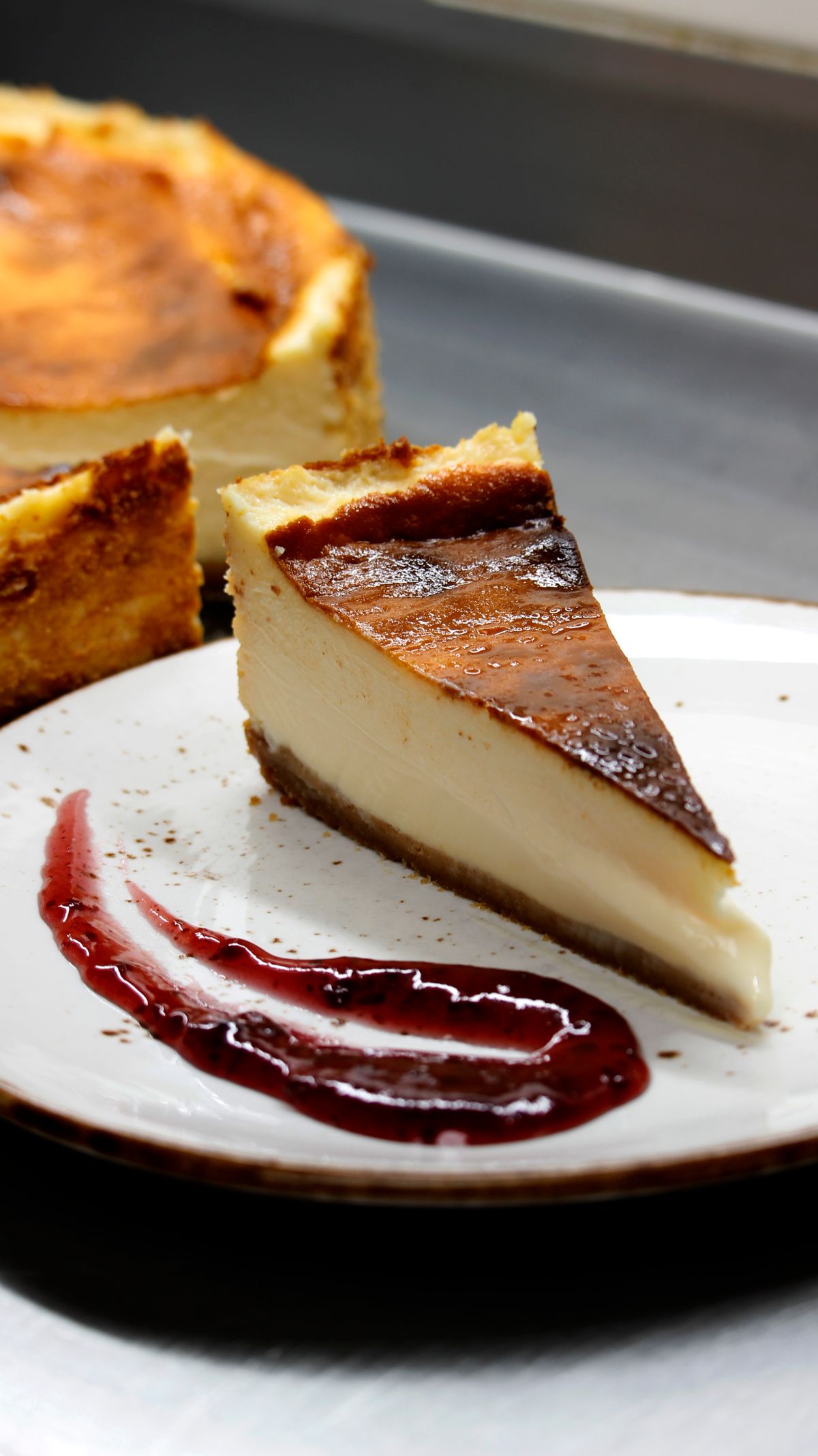 Cheesecake πρωτείνης με Weetabix