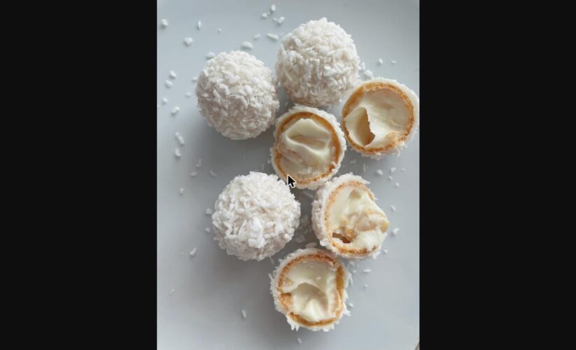 Energy balls με πουτίγκα βανίλιας