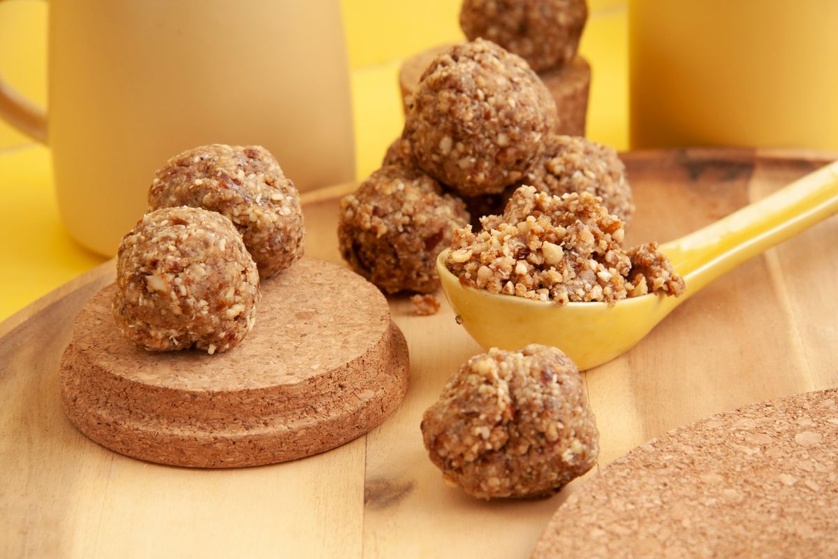 Energy balls banoffee