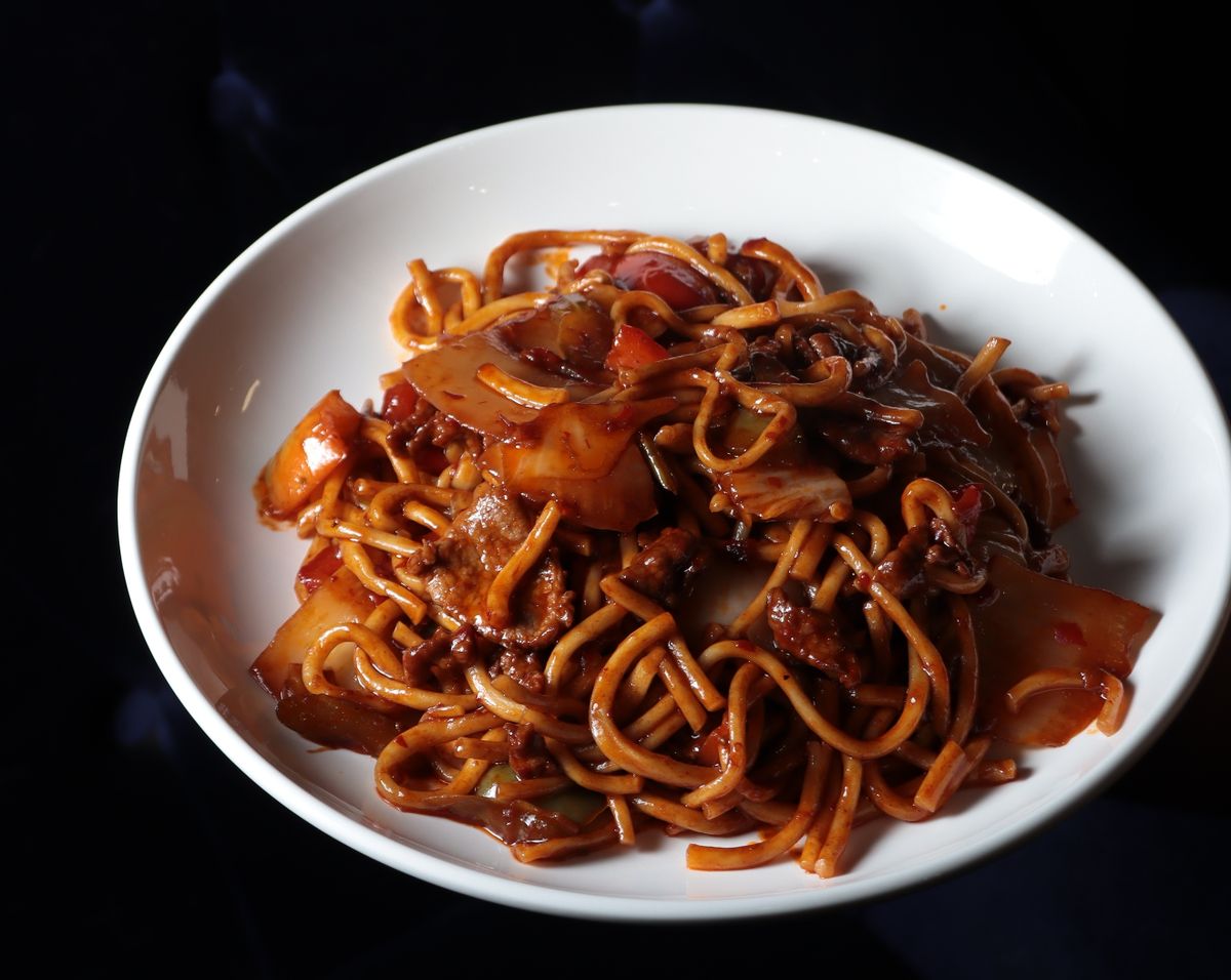 Teriyaki Βοδινό με noodles στην Air Fryer
